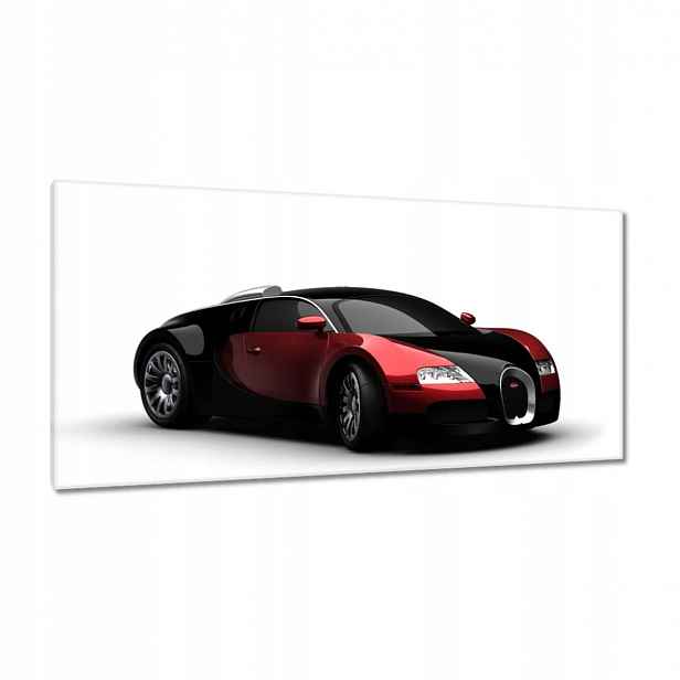 Obrazy 115x55 Červené Bugatti Veyron