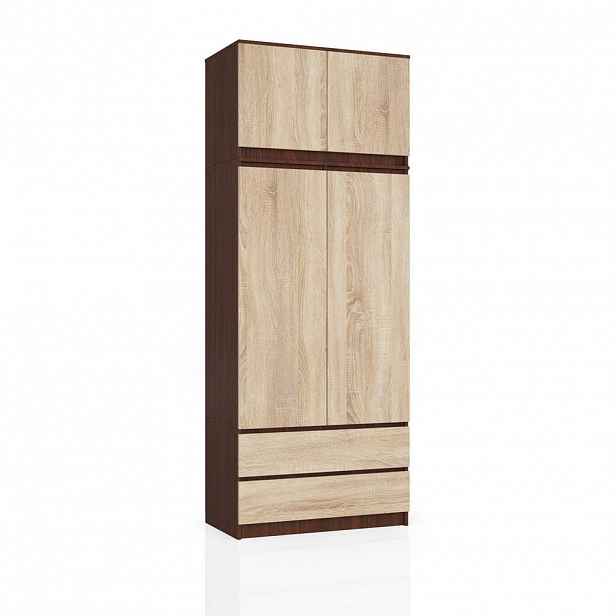 RAUMHIRSCH FURNITURE SKŘÍŇ Tmavě hnědá, dub Sonoma 234/90/51