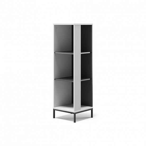 Vicco KNIHOVNA Eliza Bílá 36 x 120 cm 3 předměty