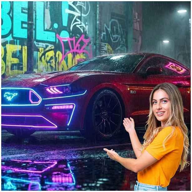 Fototapeta 3D Pro Mládež Auto Motocykl 490x280 DMSM53F