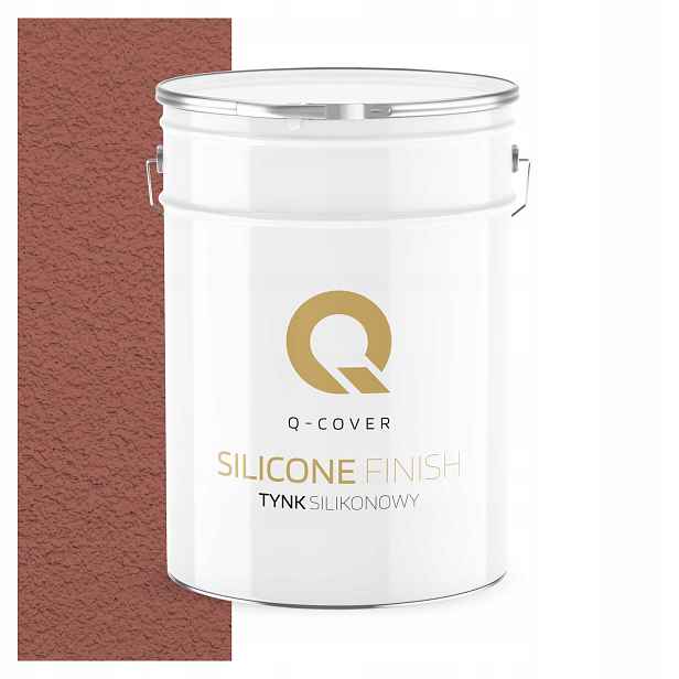 Silikonová Fasádní Omítka Cihlová 15 Kg Vnější Granulace 1.5 mm F324