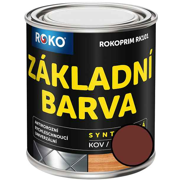 Barva základová Rokoprim RK 101 čer. hnědá 0,75 l