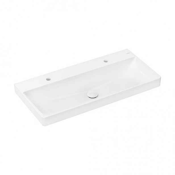 Hansgrohe Xelu Q umyvadlo 100x48 cm se dvěma otvory pro baterii 61037450