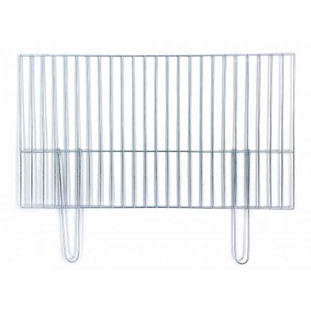 Rošt pro gril 70x40 cm – fi 4 mm – skládací rukojeti
