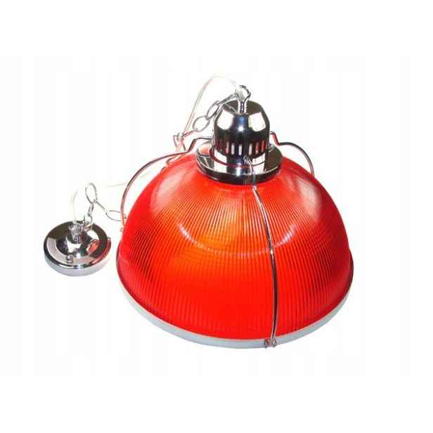 Závěsná lampa Uggi E27 červená 360*260