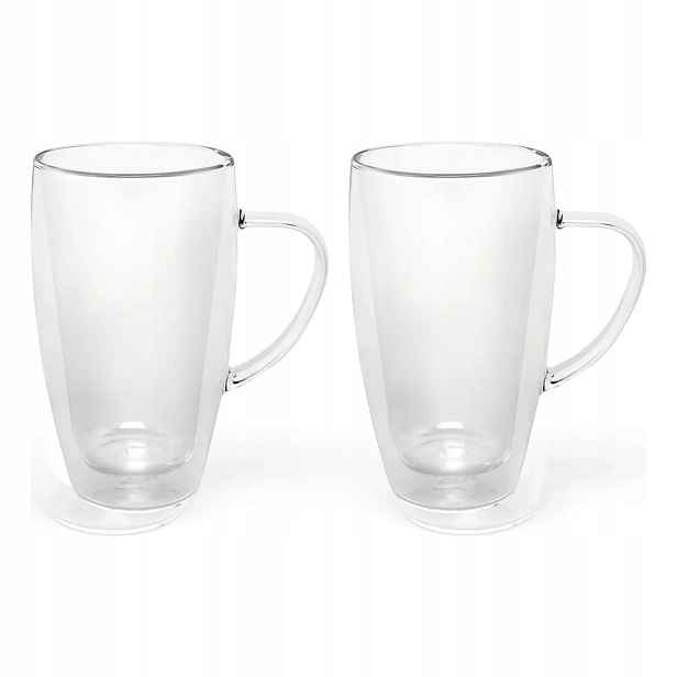 Bredemeijer Dvoustěnný hrnek na kávu/čaj, 2 ks, 295 ml