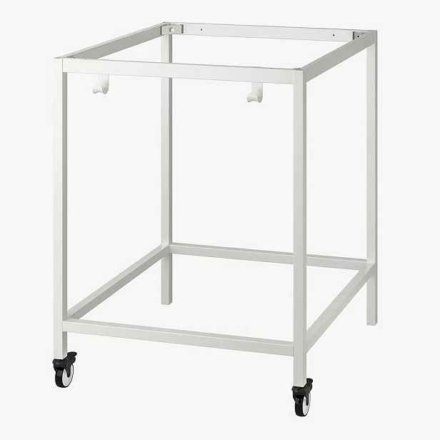 Ikea Trotten, základna stolu, 80x80x100 cm, bílá