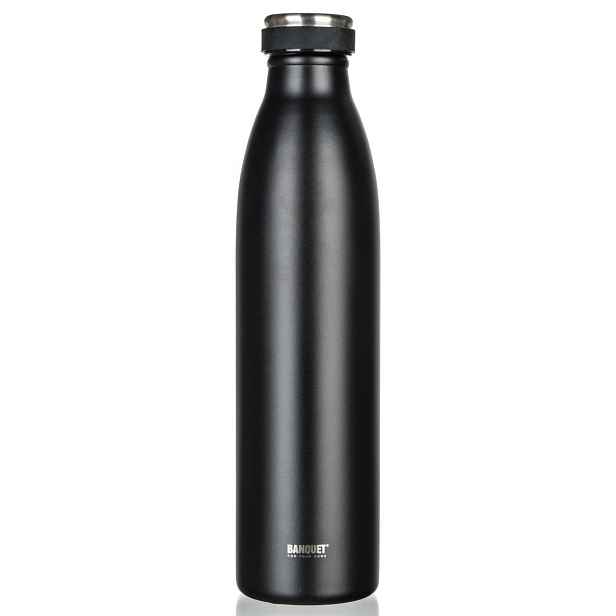 Banquet Termoska nerezová SANS 750 ml, černá