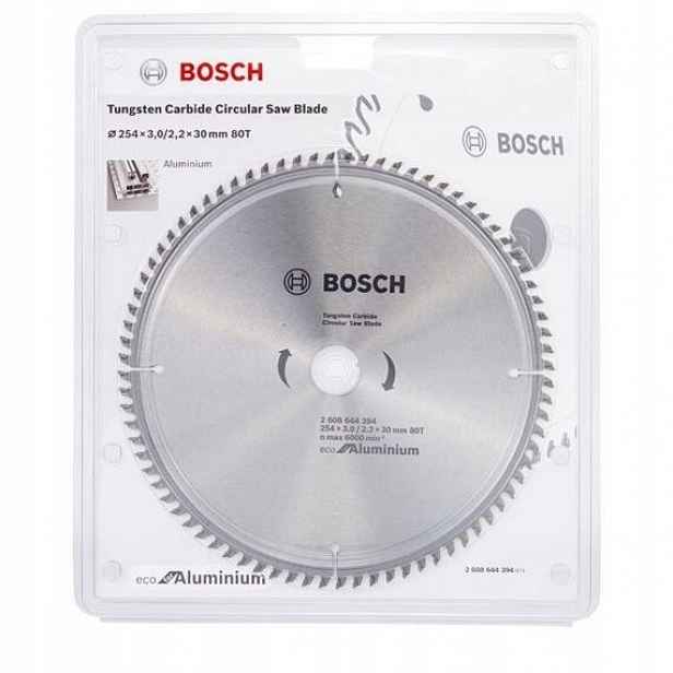 Bosch 2608644394 pilový kotouč Eco Alu 254*3,0/2,2*30mm, 80Z