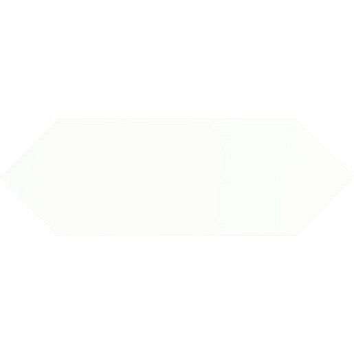 Obklad Ribesalbes Picket white 10x25 cm lesk PICKET2798