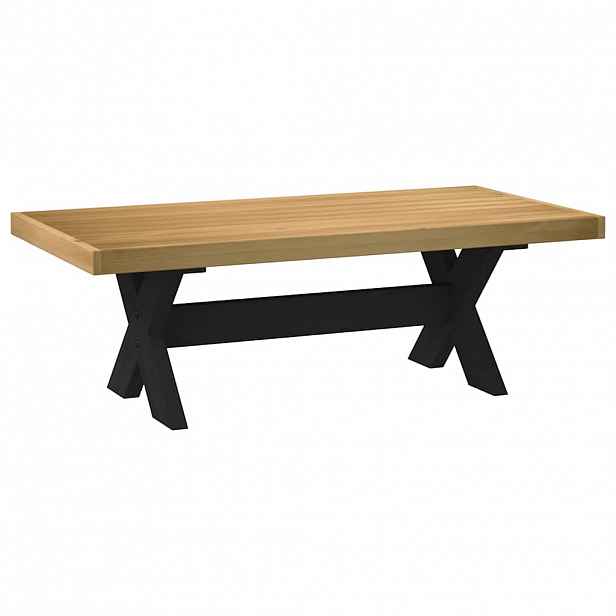 vidaXL Konferenční stolek NOAIN na nohách ve tvaru X 120x60x40 cm