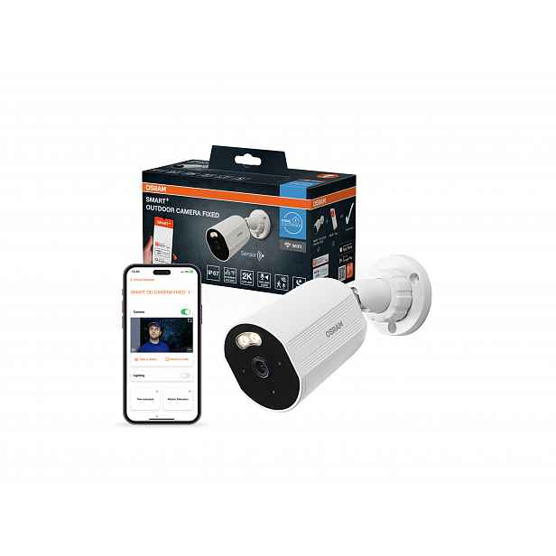 Osram Chytrá venkovní statická Wi-Fi kamera
