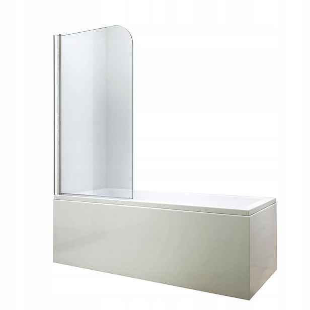Paraván Sklo Do Vany 1 Křídlové 70 x 140 Cm Sklo 6 mm