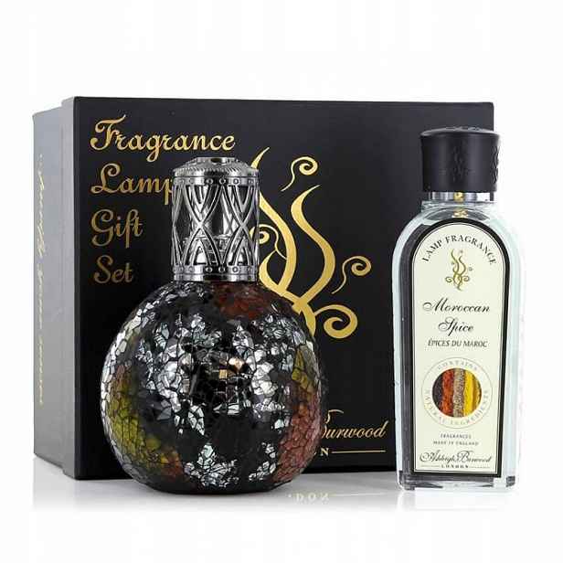 Sada lampa Oriental Woodland+vložka Moroccan Spice 250 ml Ashleigh&Burwood