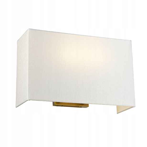 Nástěnné svítidlo Riley zlaté se stínidlem 2xE27 60W Designers Lightbox