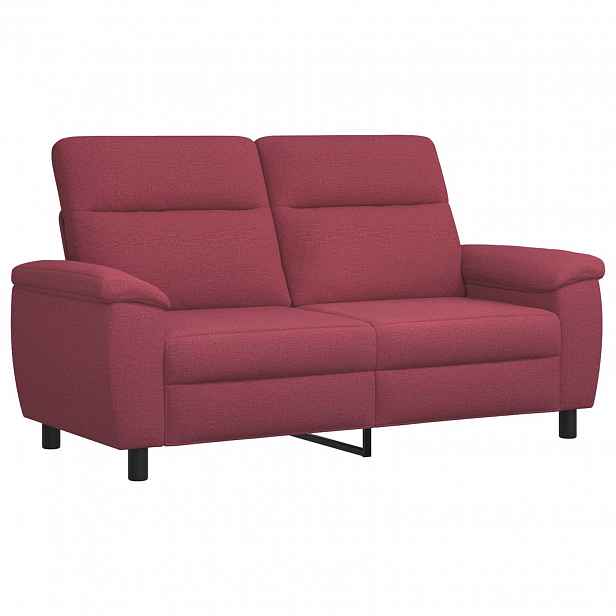 vidaXL Pohovka Víno Červené 178 x 90 x 95 cm Textil