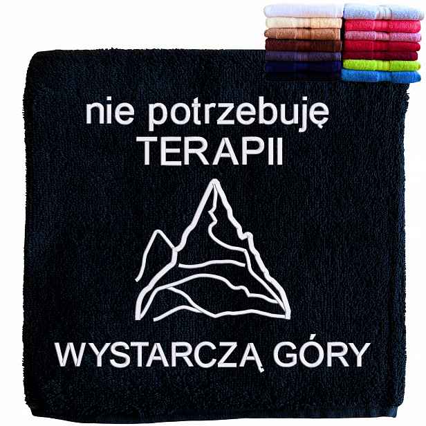 Dárek pro milovníky hor a turistických výletů, turistky, velký ručník s horami