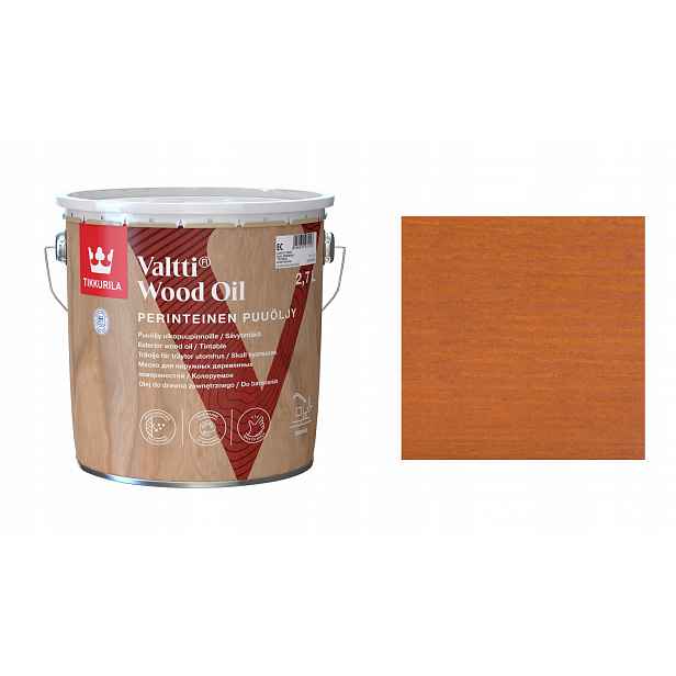 Tikkurila Valtti Wood Oil 2,7 L 5055 Manty Ochranný Olej