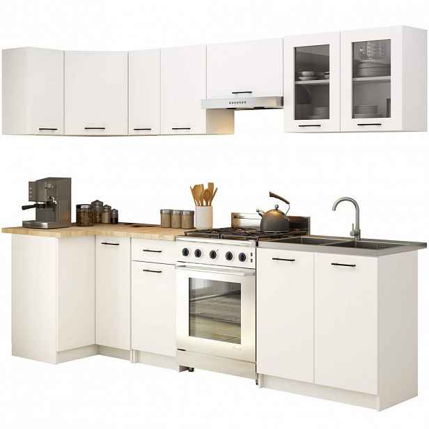 RAUMHIRSCH FURNITURE KUCHYŇSKÝ BLOK Bílý 203/300/46