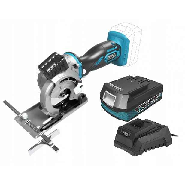 Dedra Mini ruční pila Set akumulátor 2AH 18V Sas+all DED7049 89x10mm