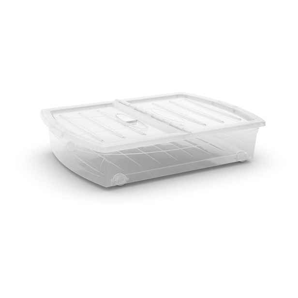 Plastový úložný box s víkem 77x58,5x17,5 cm Spinning Box XL – KIS