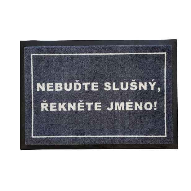 Slušná rohožka 40x60 cm - na ven i na doma, 40x60, šedá, GDmats