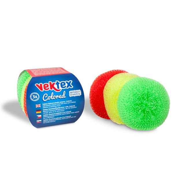 VEKTEX Drátěnka plastová (bal.3ks)