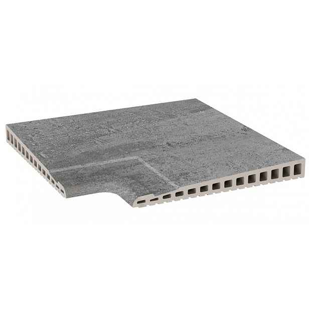Roh Přelivové Hrany Exagres Opera iron 33x33 cm mat OPERAAD33IR