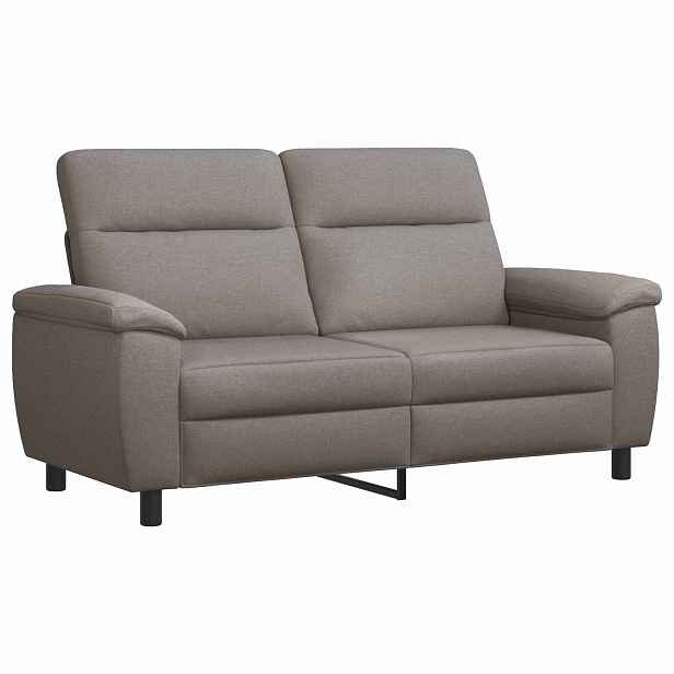 vidaXL Pohovka Taupe 178 x 90 x 95 cm Textil