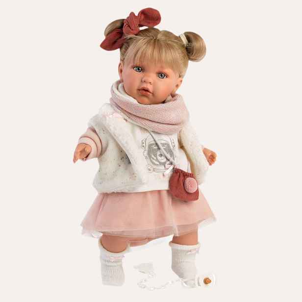 Llorens Panenka se zvuky a měkkým látkovým tělem Julia - 42 cm
