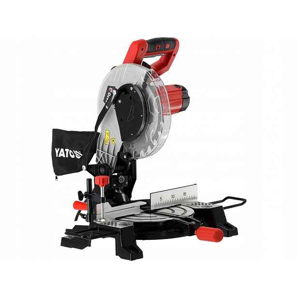 Pokosová Pila Yato YT-821722 255 mm 1500 W Laserová pokosová pila na dřevo 40T