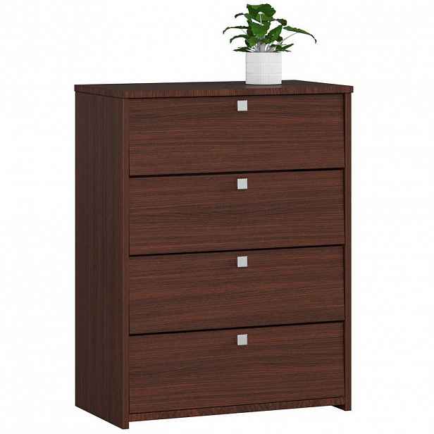 RAUMHIRSCH FURNITURE SKŘÍŇ NA BOTY Tmavě hnědá 85/66/36