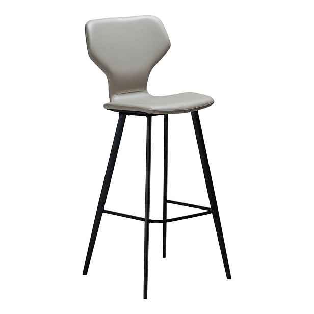 Šedá barová židle (výška sedáku 79,5 cm) S.I.T – DAN-FORM Denmark