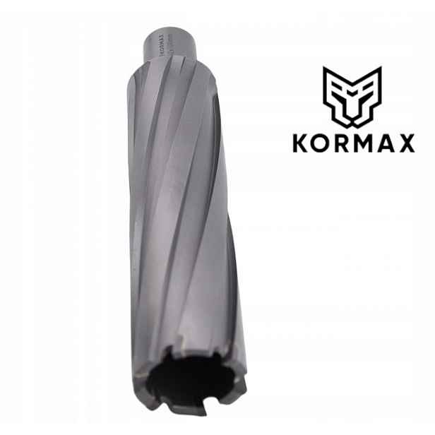 Karbidová trepanační fréza 35 x 100 mm vrták 35 x 100 Weldon Kormax