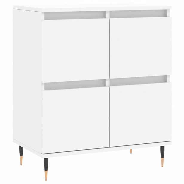 vidaXL Příborník bílý 60 x 35 x 70 cm kompozitní dřevo
