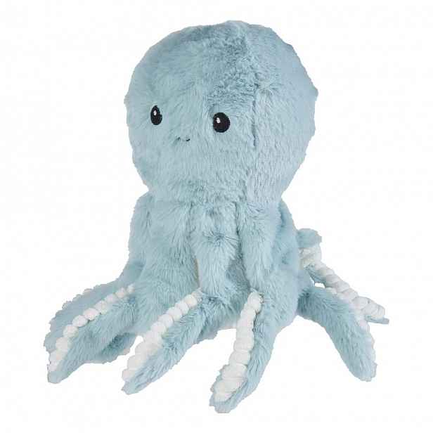 SOFT HUGS Chobotnice plyšová 35 cm - sv. modrá