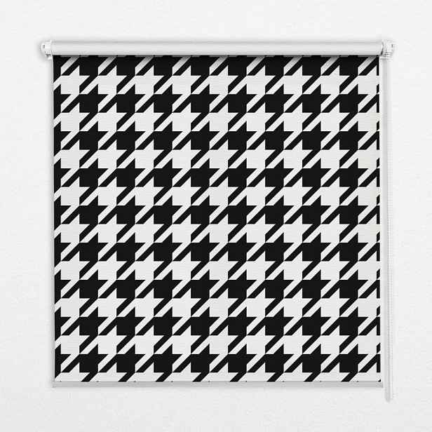 TULUP VNITŘNÍ roleta - okenní roleta - roleta - 90x140 cm - Geometrický vzor