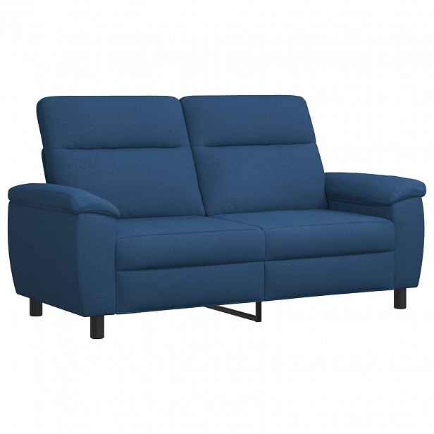 vidaXL Pohovka Modrá 178 x 90 x 95 cm Textil