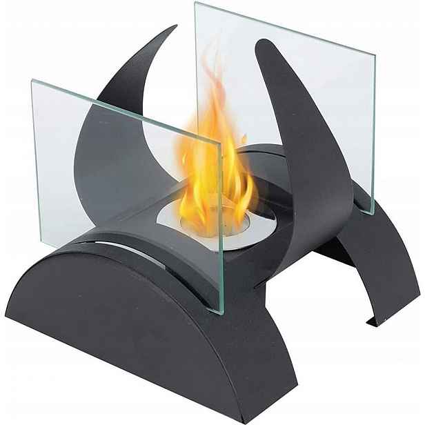Volně stojící biokrb Sauron černý Tornado Flame