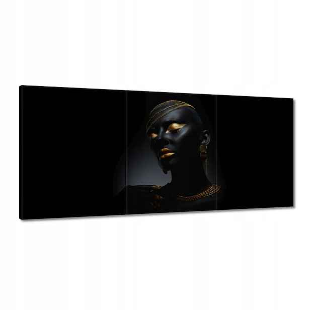 Obrazy 150x70 Půvabné zlaté šperky