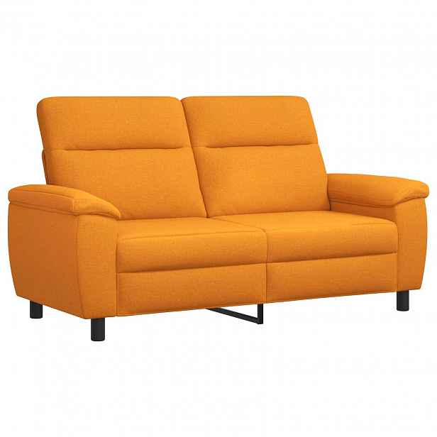 vidaXL Pohovka Tmavě žlutá 178 x 90 x 95 cm Textil