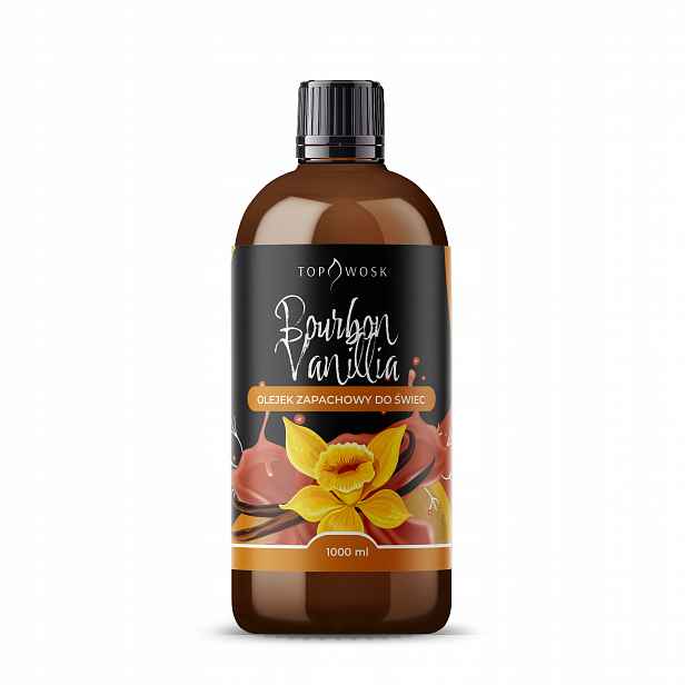 Vůně do svíček parafínového vosku vonný olej Bourbon Vanillia 1000 ml