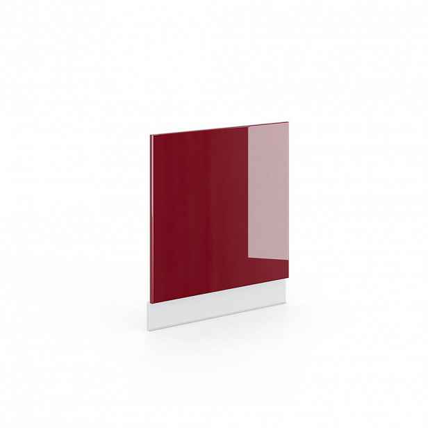 Vicco PŘEDNÍ PANEL Fame-Line Bordó červená vysoký lesk 60 cm bez pracovní desky