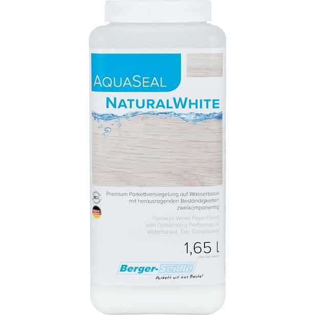Berger-Seidle AquaSeal NaturalWhite 1,65L lak 2K efekt surového dřeva