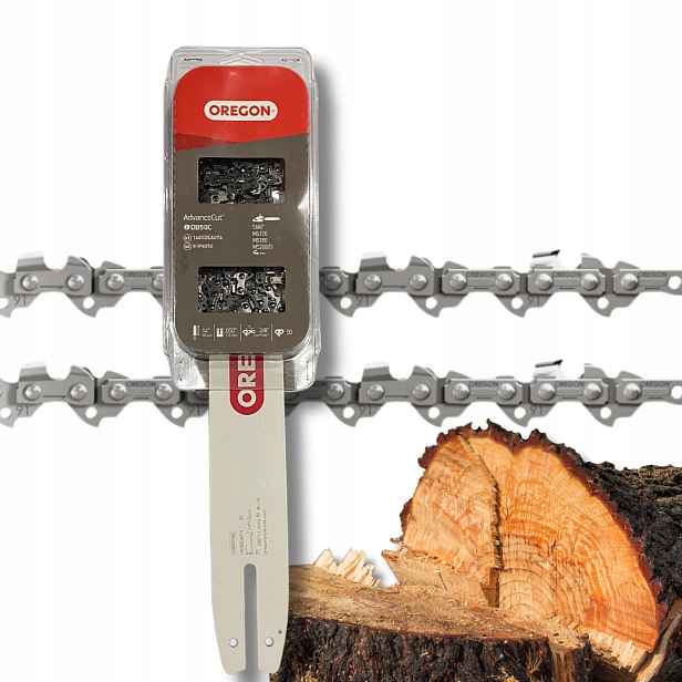 Sada Vodicí Lišta 2X Řetěz 3/8" 50 Článků Stihl MS200 MS210 MS230