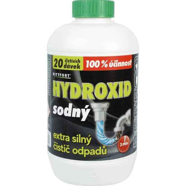 KITTFORT Praha Hydroxid sodný 1kg