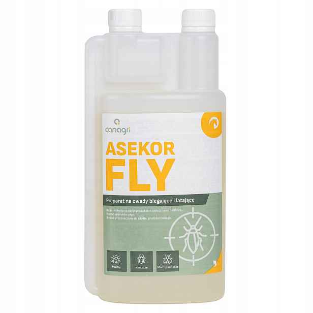 Přípravek proti hmyzu pro koně Can Agri AsekorFly do stáje 1 l