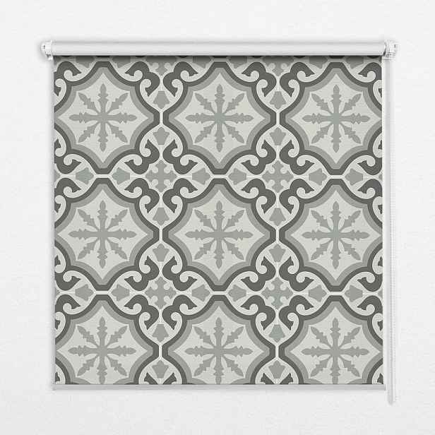 TULUP VNITŘNÍ roleta - okenní roleta - roleta - 70x140 cm - Marocké dlaždice