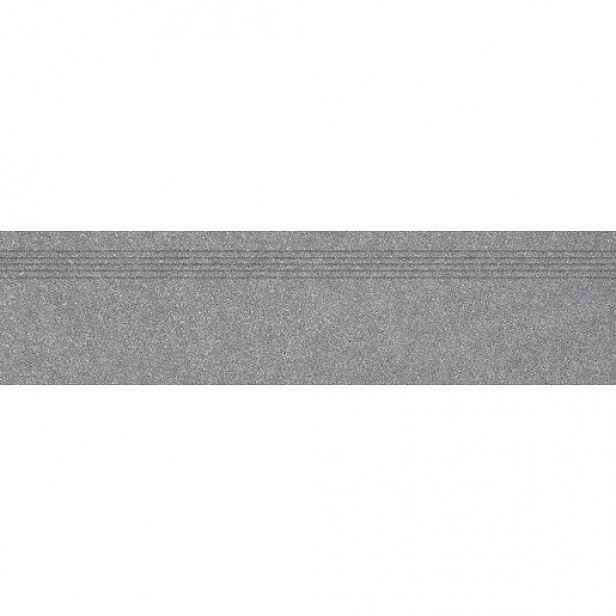 Schodovka Rako Block tmavě šedá 30x120 cm mat DCPVD782.1