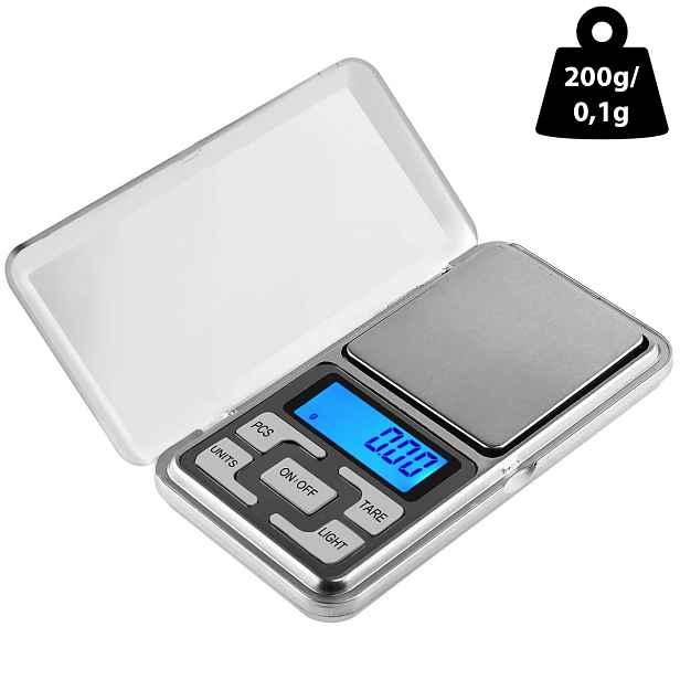 TFY MH-200 Digitální mini váha 200 / 0,1g, kapesní, přenosná